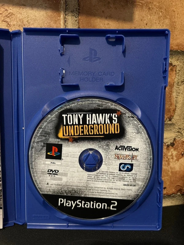 Tony Hawk’s Underground - Sony PlayStation 2 - PS2 - PAL