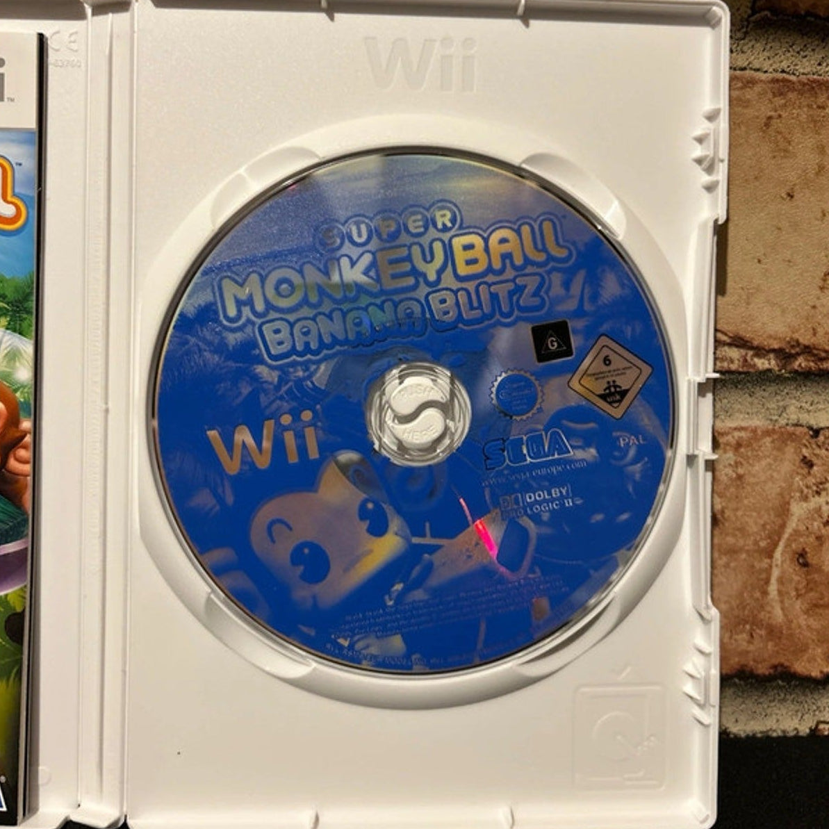 Super Monkey Ball: Banana Blitz (Nintendo Wii) Complete with Manual
