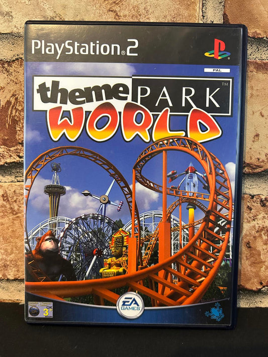 Theme Park World (PlayStation 2) Complete with Manual