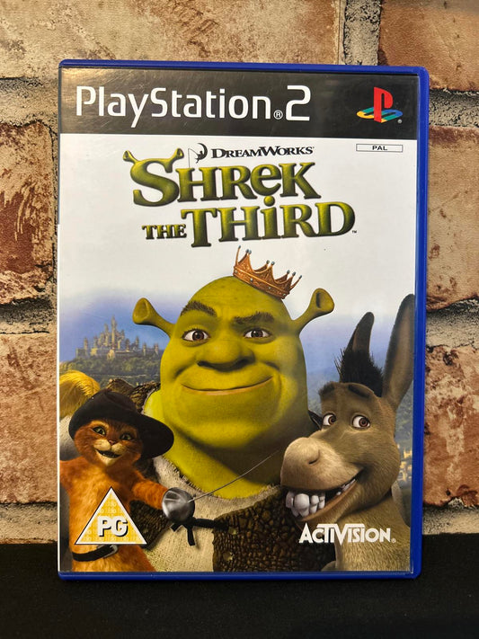 Shrek The Third (PlayStation 2) Complete with Manual